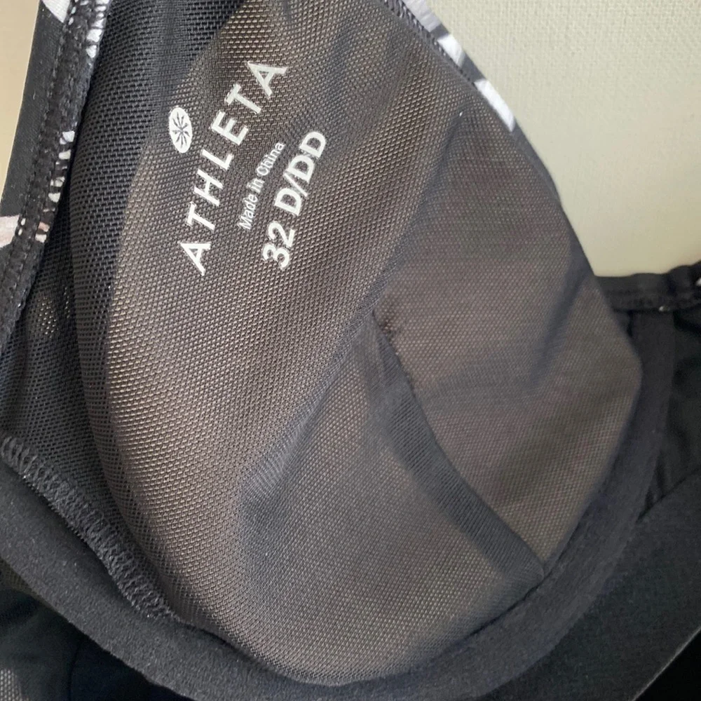 Athleta Polynesia Tankini Halter Top‎ ONLY, Size 32DD, NWT